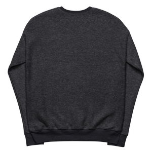 Unisex sueded fleece sweatshirt
